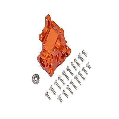 Aluminum Front Or Rear Gear Box (Without Carrier) For Arrma 1:8 KRATON/TALION/OUTCAST/NOTORIOUS/TYPHON/KRATON V5 / NOTORIOUS V5 / 1:7 INFRACTION/LIMITLESS/MOJAVE - 20Pc Set Orange