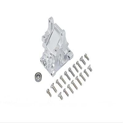 Aluminum Front Or Rear Gear Box (Without Carrier) For Arrma 1:8 KRATON/TALION/OUTCAST/NOTORIOUS/TYPHON/KRATON V5 / NOTORIOUS V5 / 1:7 INFRACTION/LIMITLESS/MOJAVE - 20Pc Set Silver