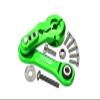 Aluminum Tie Rod + 25T Servo Horn for Arrma 1:8 KRATON/Typhon/Talion/Outcast/Notorious/KRATON V5 / Notorious V5 / 1:7 Limitless/Infraction/Mojave/FIRETEAM - 11Pc Set Green view 1