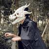 PARTYGEARS Movable Jaw-Dino Mask Moving Jaw Decor-Tyrannosaurus Rex Mask Birthday Decorations, Party for Furry Halloween(Dino) view 2