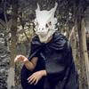 PARTYGEARS Movable Jaw-Dino Mask Moving Jaw Decor-Tyrannosaurus Rex Mask Birthday Decorations, Party for Furry Halloween(Dino) view 4