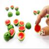 Dollhouse Miniature Food Lot 10 Half Watermelon Loose Fruit Supply 1:6 15899 view 1