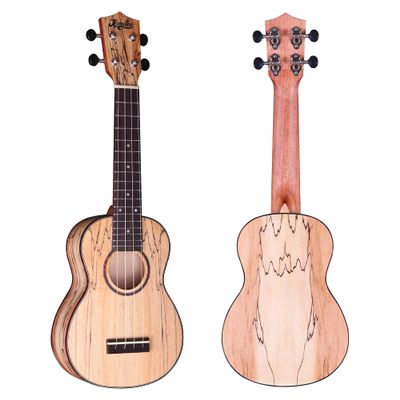 Konani Ukulele Spalted Maple Solid Top Concert