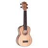 Konani Ukulele Spalted Maple Solid Top Concert view 2