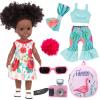 14.5 Inch Black Dolls and Black Baby Doll Clothes Accessories view 1