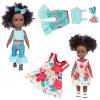 14.5 Inch Black Dolls and Black Baby Doll Clothes Accessories view 2