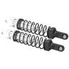 RC Shocks Damper Shock Absorber 2Pcs 173mm Spring Shock Absorber Damper Compatible with 94050 1/5 RC Gasoline OffRoad Ca(Silver) view 1