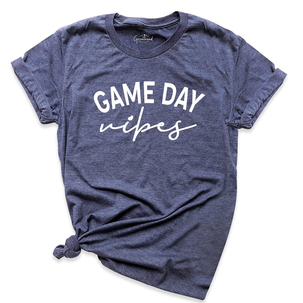 Game Day Shirt, Football T-Shirt, College Football Mom Shirt, Baseball Mom Shirt, Game day Vibes T-Shirt, Sports Outfit, Game Tee