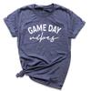 Game Day Shirt, Football T-Shirt, College Football Mom Shirt, Baseball Mom Shirt, Game day Vibes T-Shirt, Sports Outfit, Game Tee view 1