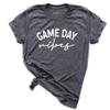 Game Day Shirt, Football T-Shirt, College Football Mom Shirt, Baseball Mom Shirt, Game day Vibes T-Shirt, Sports Outfit, Game Tee view 2