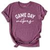 Game Day Shirt, Football T-Shirt, College Football Mom Shirt, Baseball Mom Shirt, Game day Vibes T-Shirt, Sports Outfit, Game Tee view 3