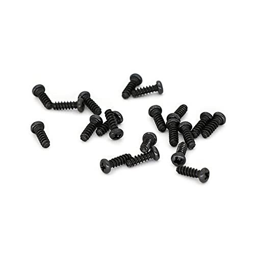 DAPENGNIAO for Wltoys 144001 RC Car Spare Parts 20Pcs/Set Screws Pan Head Screws Flat Head Screws Half Tooth Screw for RC Car M2 M2.5 M3 Screw Accessories (Color : L959 57)
