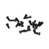 DAPENGNIAO for Wltoys 144001 RC Car Spare Parts 20Pcs/Set Screws Pan Head Screws Flat Head Screws Half Tooth Screw for RC Car M2 M2.5 M3 Screw Accessories (Color : L959 57) view 1