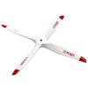 11x8 CW 4 Blades Engine Wooden Propeller White for Fuel Power RC Model Airplane view 3