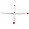 11x8 CW 4 Blades Engine Wooden Propeller White for Fuel Power RC Model Airplane view 4
