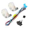 JONATURE Overhaul Kit Wiring Harness Gear Shifter Foot Switch Motor Gearbox for Peg Perego Power Pull Power Loader, Repair Replacement Parts for Children Ride On Car view 1