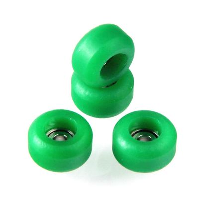 DEARLOYEA 4 Pcs/Set Professional Urethane CNC Bearing Wheels for Wooden Fingerboard