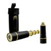Lord of Battles 10x Magnification Pirate Spyglass Extendable Brass Telescope with Leather Holder & Brass Buckle | LARP Cosplay view 1