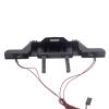 LAFEINA Metal Bumper with LED Lights for 1:10 RC Crawler Car SCX10 90046 TRX-4 (Front & Rear Bumper) view 3