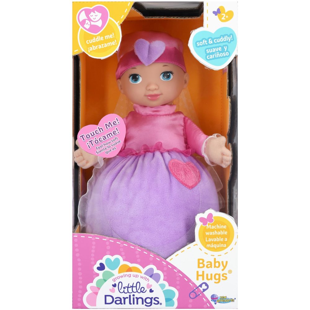 New Adventures - Little Darling Baby Hugs 11 inches, Ages 2+