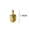 Put and Take Spinner - Solid Brass Game Spin Dice Top Game of Chance Gambling Spinner TOP DICE Type Spinning FAUROREST view 2