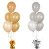 Metallic Balloon Weights, Birthday Party Favors, Novelty and Gag Gifts, 5.5" Inches, 12-Pack (Multi-color) view 4