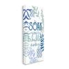 Stupell Industries Soak Your Troubles Away Nautical Phrase Blue Seaweed view 1