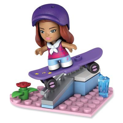 Mega Barbie Building Sets - Skateboarder