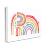 Stupell Industries Overlapping Rainbows Abstract Perpendicular Arch Shapes, Designed by Daphne Polselli Canvas Wall Art, Multi-Color view 1
