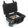 CASEMATIX Graded Card Case Storage Box For Sports Cards Compatible With 8 BGS, 13 FGS or 11 GMA PSA Graded Trading Card Slabs and More Collectible Cards - Airtight, Waterproof and Includes Padlock view 1