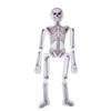 Fun Express Halloween Plush Skeleton Pillow, 5 Feet Tall - Halloween Decor - 1 Piece view 1