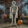 Fun Express Halloween Plush Skeleton Pillow, 5 Feet Tall - Halloween Decor - 1 Piece view 3