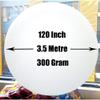 10 ft / 120 inch / 300g Giant Professional Weather Balloon For Meteorological Investigation Aerial Video Holiday Party Decoration Entertainment Toys Huge Balloons view 2