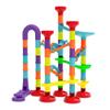 Blacka Marble Run Maze Race Game Glass Marbles for Kids Age 3 4 5 6 Boys Girls Educational Preschool Toys Block Toy Set As Xmas Birthday Present Festival Gifts, Small view 1