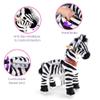 PonyCycle Ride on Zebra Boys and Girls Ride on Toys Classic Model U (with Brake/ 30" Height/Size 3 for Age 3-5) Pony Cycle Ride on Horse Plush Mechanical Animals Toys Zebra Model Ux368 view 3