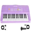 Toy Piano for Kids Pianos Keyboard Toy for 3 4 5 6 7 8 Year Old Girls Boys Beginners Electric Keyboards with Microphone Toys for 3+ Year Old Gifts (Purple) view 1