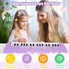 Toy Piano for Kids Pianos Keyboard Toy for 3 4 5 6 7 8 Year Old Girls Boys Beginners Electric Keyboards with Microphone Toys for 3+ Year Old Gifts (Purple) view 2