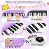 Toy Piano for Kids Pianos Keyboard Toy for 3 4 5 6 7 8 Year Old Girls Boys Beginners Electric Keyboards with Microphone Toys for 3+ Year Old Gifts (Purple) view 4