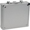 DA VINCI Aluminum Poker Chip Case - Choose from 5 Sizes (Silver 100-Chip Capacity) view 2