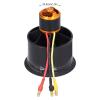 50mm RC Electric Ducted Fan,45A 12 Blade Brushless Motor,50mm EDF for RC Jets and Drones with Clockwise 4600KV,25.8mm Diameter,11.1V DC,550W Max Power view 2