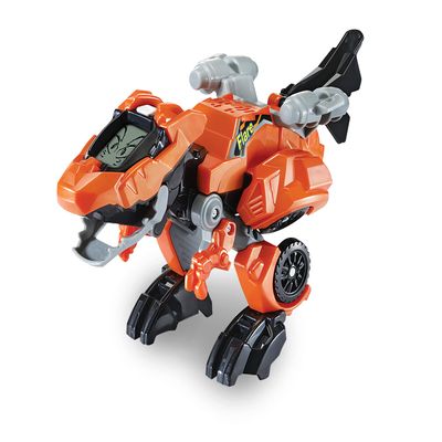 VTech Switch & Go Dinos Flare the T-Rex, Interactive Preschool Dinosaur that Switches Into a Car, 2-In-1 Educational Toy for Children 3, 4, 5, 6+ Year Olds
