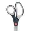 Leitz Ambidextrous Office Scissors, Premium Titanium Coated Stainless Steel, Ultra Sharp, Precision Cutting, Ergonomic Soft Handle Grip, Home/Office Use, Cosy Range, Velvet Grey, 53320089 view 3