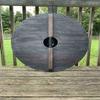 Antiques Art Medieval Larp Warrior Wood & Steel Viking Round Shield Armor Templar Shield Heavy Shield, Medieval, Round, Battle, Warrior Wooden, Round Larp, Reproduction, Cosplay view 3