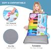 Floor Piano Mat for Kids  Large 4ft. Portable Play Mat  24 Keys, 8 Inbuilt Sounds  Completed Set with 2 Maracas, Tambourine, and Flute  Ideal Gift for Ages 3+  Non-Slip, Compact & Portable - USA view 4