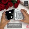 Luck Lab Date Decider Dice - Date Night Decider with Velvet Storage Bag (Dinner & A Movie Decider Dice) view 2