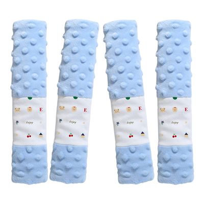 1 one enjoy 4 Pack Car Seat Belt Straps Cover for Baby Kids, Baby Carrier Straps Covers Stroller Strap Pads Baby Car Seat Belt Neck Covers for Baby(9.8'X2.2''inch)