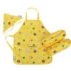 Line Friends Kids Apron Set, Cook & Art & Play Oven Mitt and Kids Apron Hat, for Art class Children's Kitchen Cooking view 1