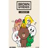 Line Friends Kids Apron Set, Cook & Art & Play Oven Mitt and Kids Apron Hat, for Art class Children's Kitchen Cooking view 2