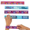 Fun Express Hanukkah Slap Bracelets - Jewelry - 12 Pieces view 3