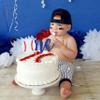 Baseball 1st Birthday Banner - Crown, High Chair Banner, Cake Flag, All-Star Theme Decoration view 3